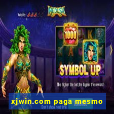 xjwin.com paga mesmo